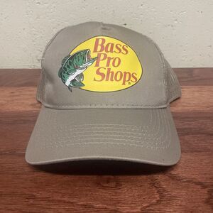 Bass Pro Shops Original Hat Outdoor Trucker Mesh Cap Adjustable SnapBack OneSize